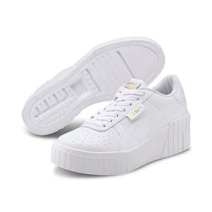 PUMA // Cali Wedge Women's Sneakers WHITE