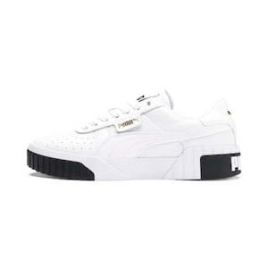 PUMA // Cali Classic Women's Sneakers BLACK + WHITE