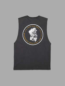 JAF // Old Sea Dog Tank AGED BLACK/ORANGE