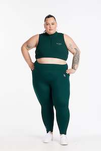 HYBRID FULL LENGTH LEGGINGS PINE