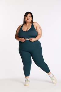 Clothing: STAPLE 7/8 LEGGINGS JADE