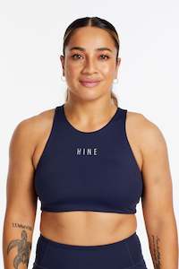 HYBRID PERFORMANCE SPORTS BRA NAVY