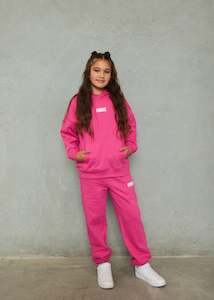 Clothing: TAMARIKI TRACKPANT PINK