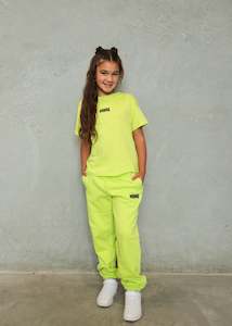 Tamariki Trackpant Lime