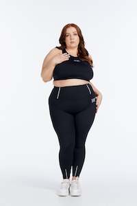 Clothing: PERFORMANCE COMPRESSION FULL LENGTH LEGGING ONYX