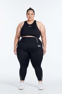 PERFORMANCE COMPRESSION 7/8 LEGGINGS ONYX