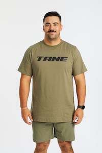 Clothing: TANE COTTON T SHIRT SAGE