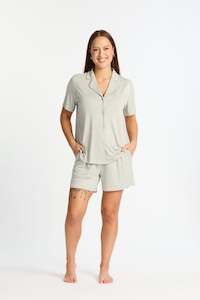 HINE SLEEP SHORT GREY MARLE