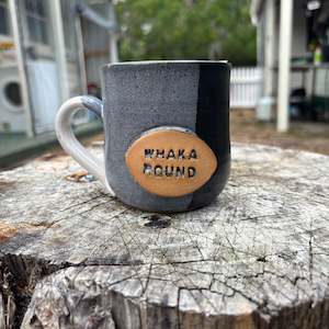 Whaka Round - Handmade Ceramic Mug