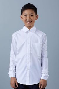 Cardrona Classics Boys Long Sleeve Shirt (SUS02)