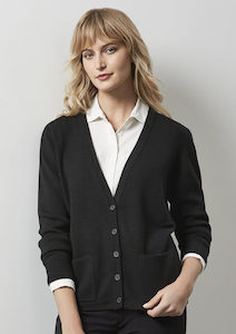 Ladies Woolmix Cardigan (LC8008)