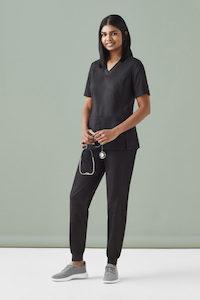 Clothing wholesaling: Womens Riley Slim Leg Jogger Scrub Pant (CSP042LL)