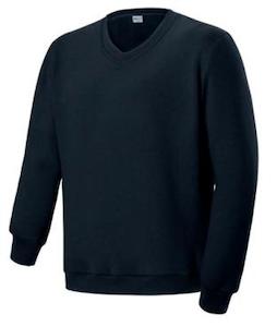 Kids V Neck Fleece Jumper (CJ1618)