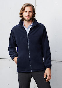 Mens Plain Micro Fleece Jacket (PF630)