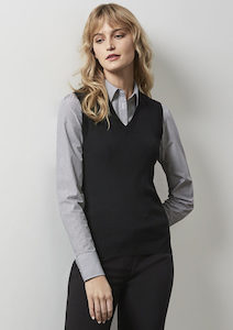 Ladies V-Neck Vest (LV3504)