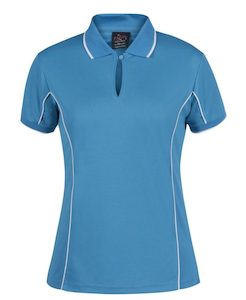 Ladies Piping Polo (7LPI)