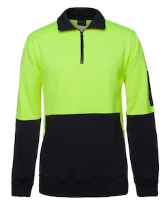 Hi Vis 330G 1/2 Zip Fleece (6HVPZ)