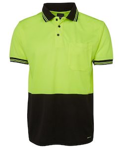 Hi Vis S/S Traditional Polo (6HVPS)