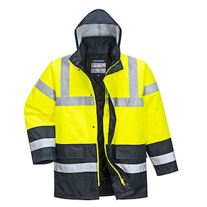 Clothing wholesaling: Hi-Vis Two Tone Traffic Jacket (S466)