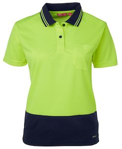 Ladies Hi Vis S/S Comfort Polo (6LHCP)