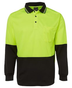 Hi Vis L/S Trad Polo (6HVPL)