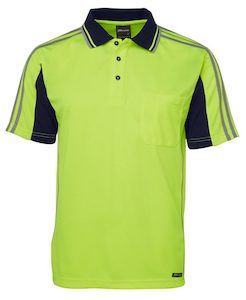 Hi Vis S/S Arm Tape Polo (6AT4S)