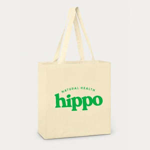 Hippo Tote Bags