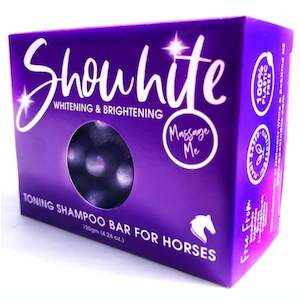 Bee Kind Showhite Shampoo Toning Bar for Horses