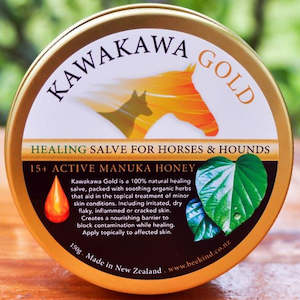 Bee Kind Kawakawa Gold with Active 15+ Manuka Honey for Horses & Hounds