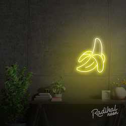 "Donkey Kong" Banana Neon Sign