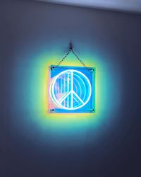 Neon sign: Infinite Peace Neon Sign