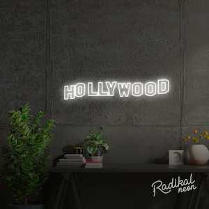 Hollywood LED Neon Sign