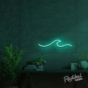 "Wavy" Wave Neon Sign