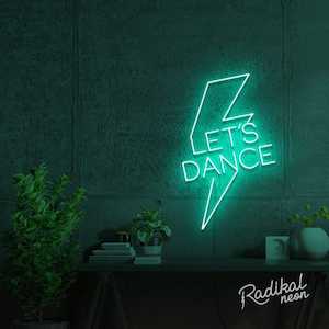 "Let’s Dance" Bowie Neon Sign