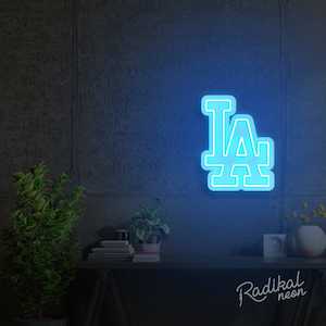 LA Dodgers Neon Sign