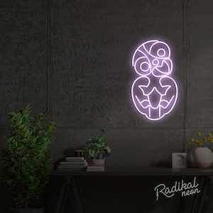 Neon sign: Monotone (Small) Rad Tiki