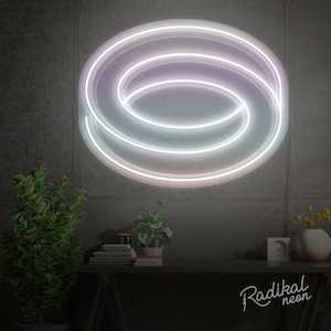 Infinite Cycle by Victor Edsel Neon Sign