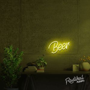 Neon sign: Beer LED Neon Sign