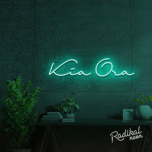 Neon sign: Kia Ora Neon Sign