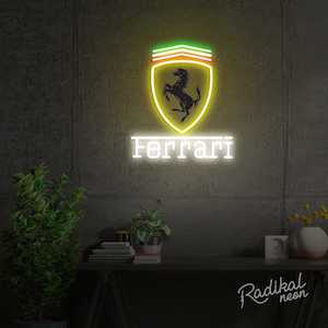 Ferrari Italia Neon Sign | Mini