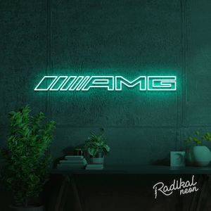 AMG LED Neon Car Sign