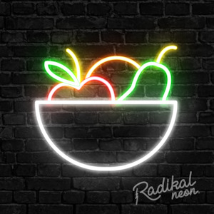 Neon sign: Fruit Bowl Neon Sign