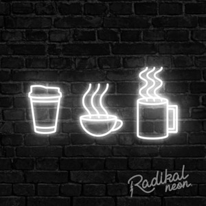 Coffee & Tea (Hot Drinks) Neon Sign