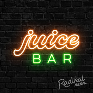 Neon sign: Juice Bar Neon Sign