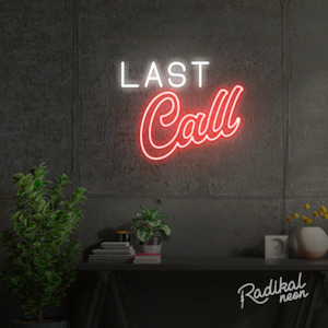 Neon sign: Last Call Neon Sign