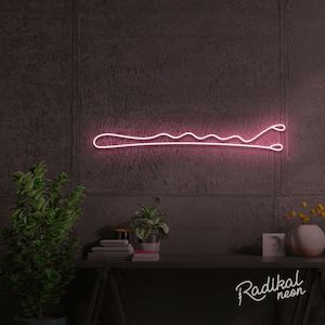 Bobby Pin Neon Sign