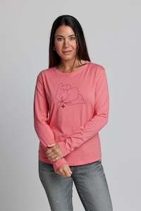 Clothing: Rose Bloom LS T-shirt