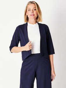 Clothing: Lux Crop Ponti Jacket