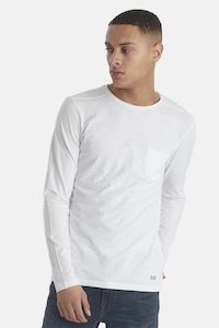 Clothing: HE NOOS Nicolai LS Tee O Neck -SS