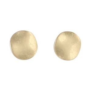 Clothing: Mini Earrrings Gold